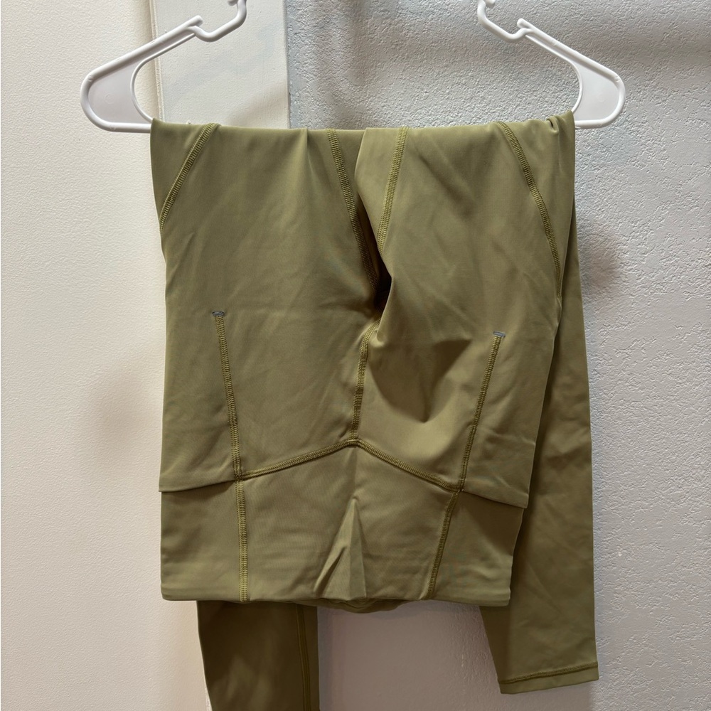 Olive Green LULULEMON Leggings